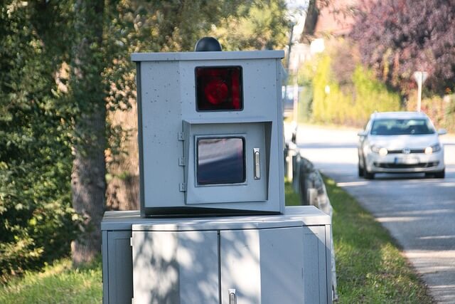 Do speed cameras in France flash